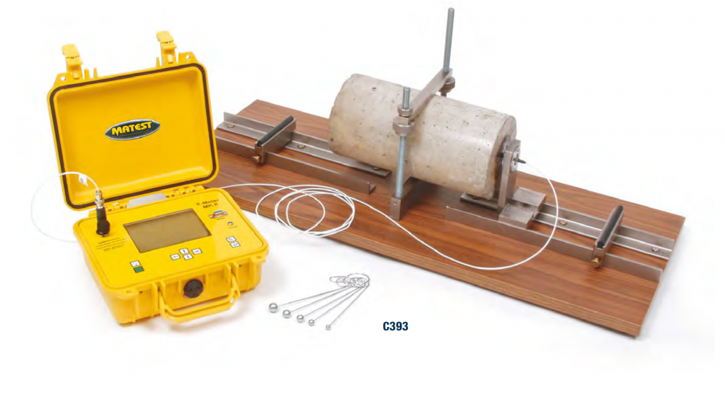 C393 RESONANCE FREQUENCY METER DETERMINATION OF THE CONCRETE RESONANT